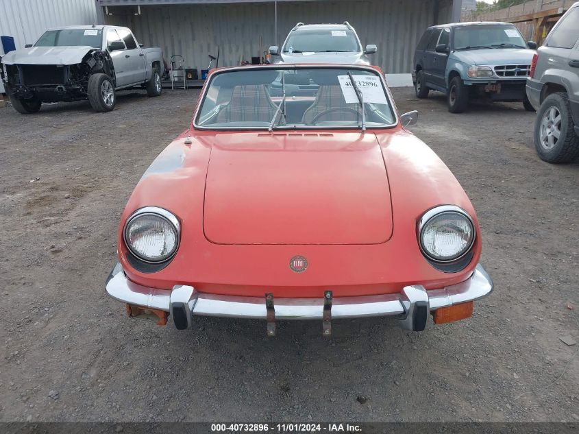 1971 Fiat 124 Spider VIN: 0000099967 Lot: 40732896