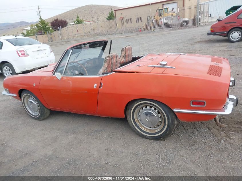 1971 Fiat 124 Spider VIN: 0000099967 Lot: 40732896