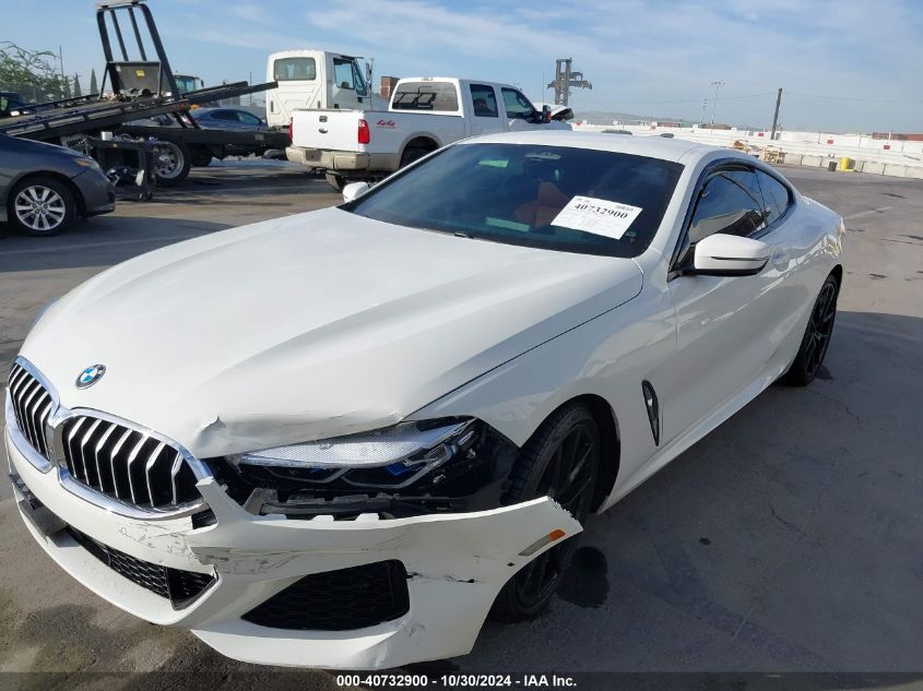 2022 BMW 840 I VIN: WBAAE2C0XNCJ48043 Lot: 40732900