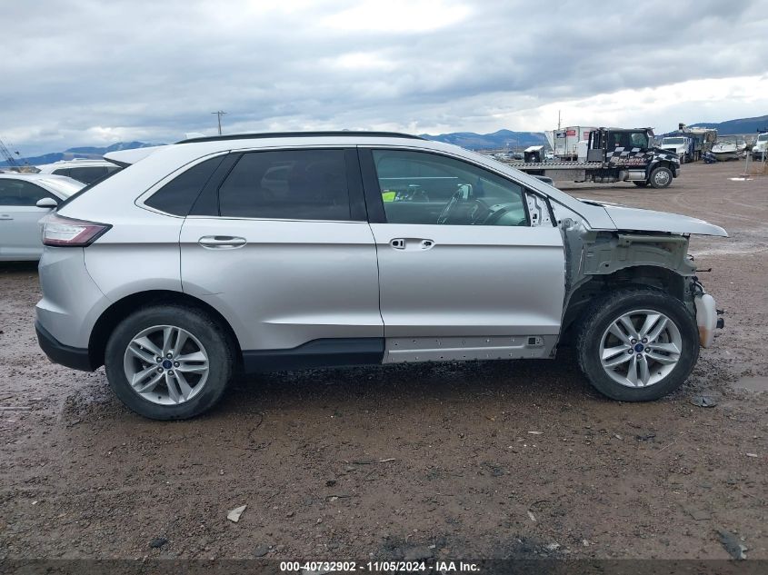 2016 Ford Edge Sel VIN: 2FMPK4J94GBB19252 Lot: 40732902