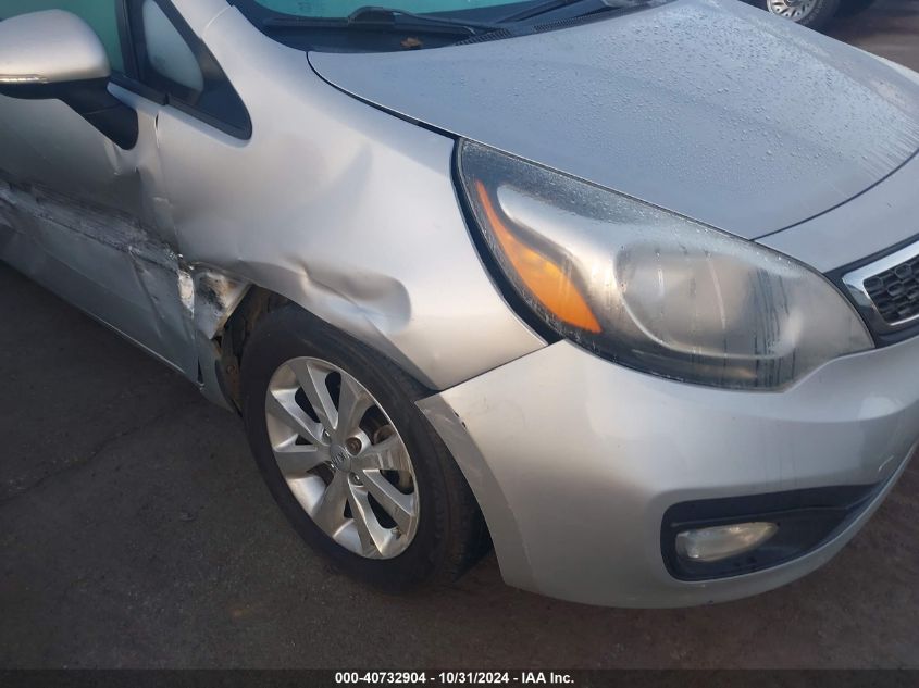 2012 Kia Rio Ex VIN: KNADN4A34C6056427 Lot: 40732904