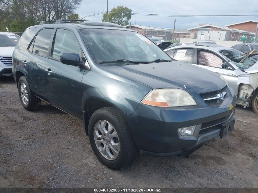 2003 Acura Mdx VIN: 2HNYD18763H553244 Lot: 40732905