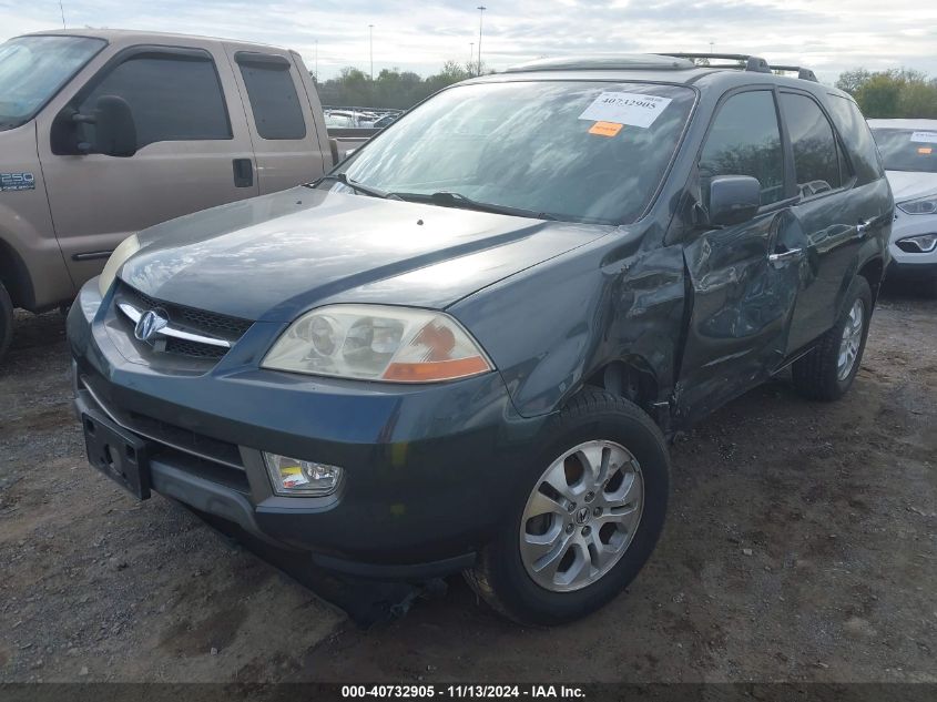 2003 Acura Mdx VIN: 2HNYD18763H553244 Lot: 40732905