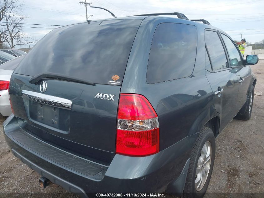 2003 Acura Mdx VIN: 2HNYD18763H553244 Lot: 40732905