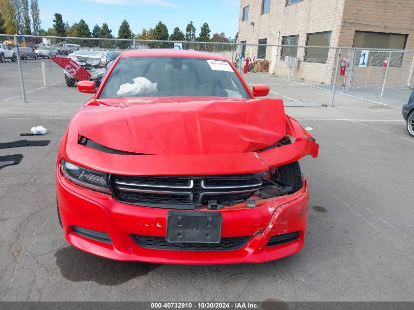 2017 Dodge Charger Se Rwd VIN: 2C3CDXBG4HH666925 Lot: 40732910