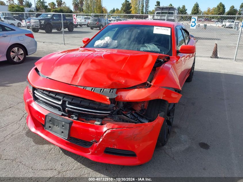 2017 Dodge Charger Se Rwd VIN: 2C3CDXBG4HH666925 Lot: 40732910