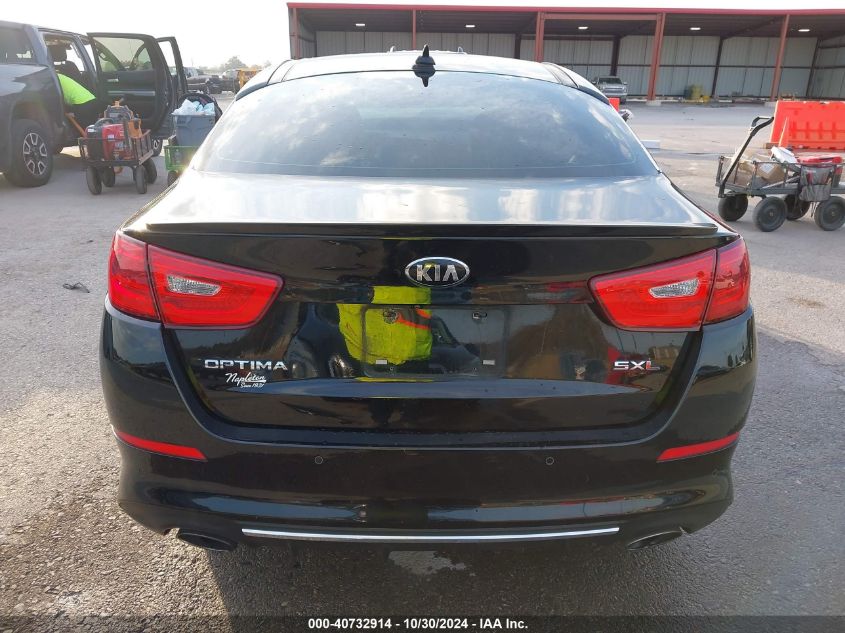 2014 Kia Optima Sxl Turbo VIN: 5XXGR4A61EG280693 Lot: 40732914