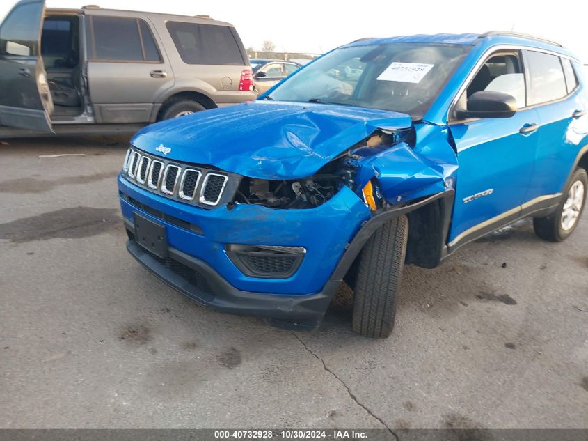 2021 Jeep Compass Sport 4X4 VIN: 3C4NJDAB5MT591476 Lot: 40732928