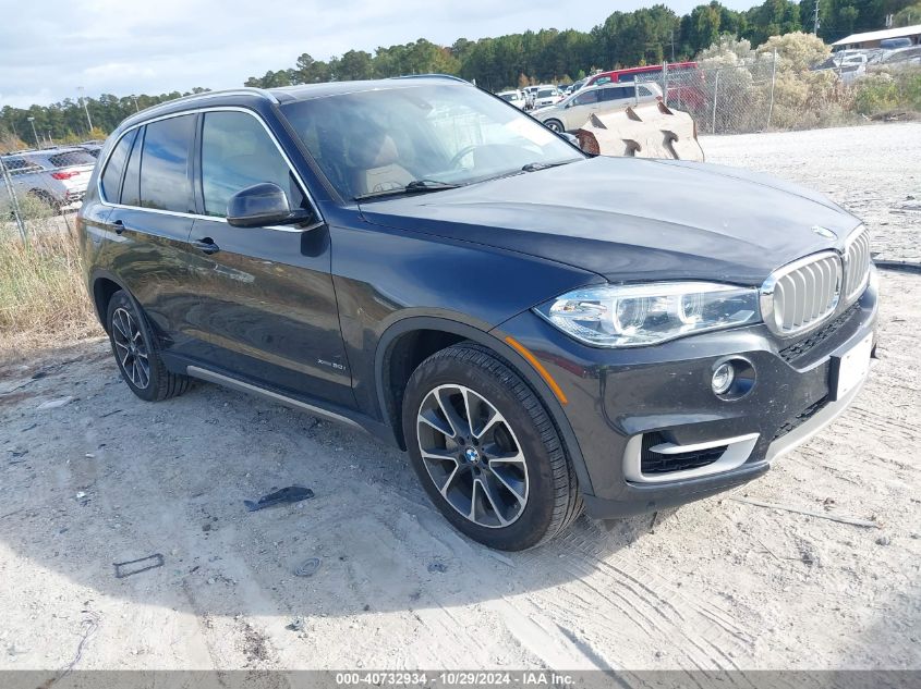 VIN 5UXKR6C55J0U14447 2018 BMW X5, Xdrive50I no.1