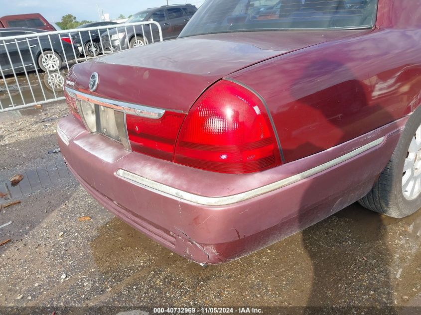 2004 Mercury Grand Marquis Ls VIN: 2MEFM75W54X650842 Lot: 40732969