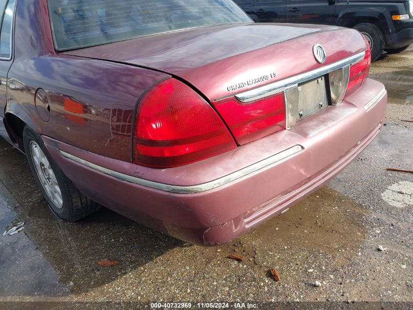 2004 Mercury Grand Marquis Ls VIN: 2MEFM75W54X650842 Lot: 40732969