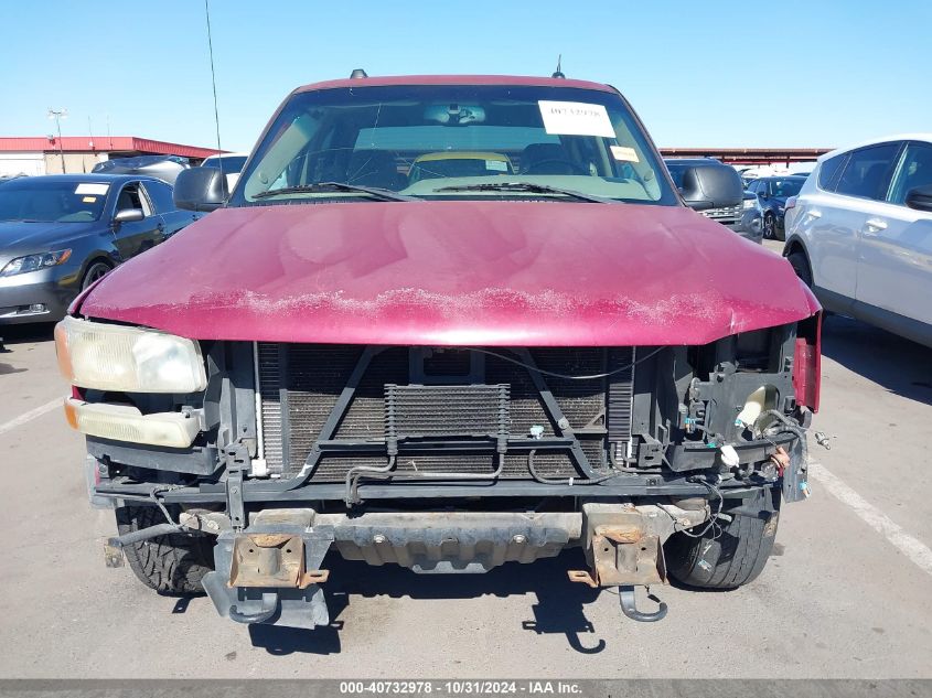 2005 GMC Sierra 1500 Sle VIN: 2GTEC13T651215936 Lot: 40732978