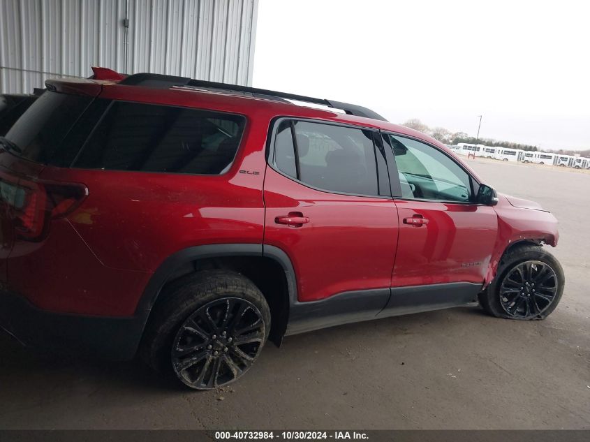 2022 GMC Acadia Awd Sle VIN: 1GKKNRL4XNZ159936 Lot: 40732984