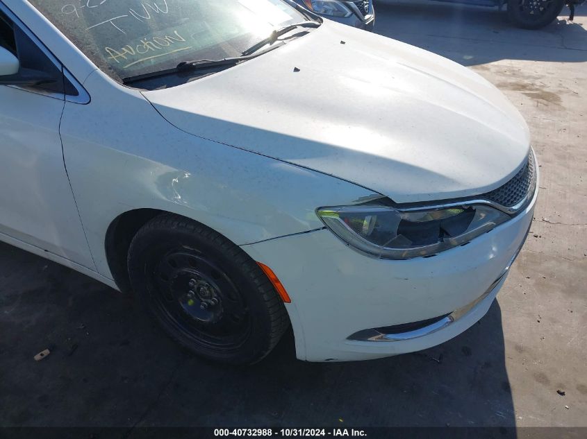 2015 Chrysler 200 Limited VIN: 1C3CCCABXFN658253 Lot: 40732988