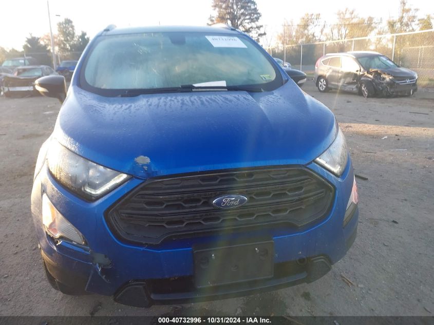 2021 Ford Ecosport Ses VIN: MAJ6S3JL1MC404577 Lot: 40732996