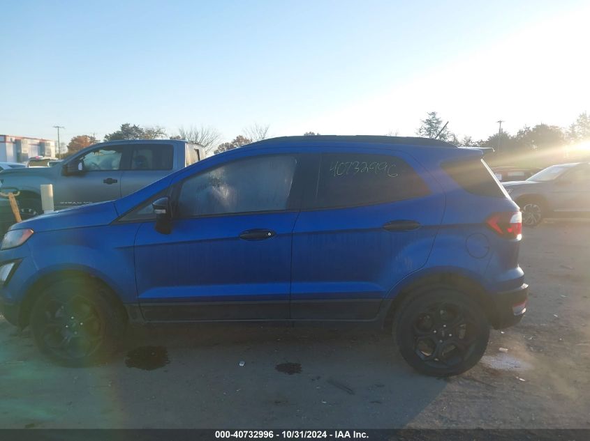 2021 Ford Ecosport Ses VIN: MAJ6S3JL1MC404577 Lot: 40732996