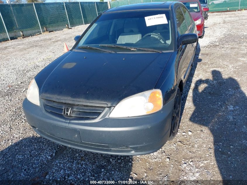 2003 Honda Civic Ex VIN: 1HGES26743L010759 Lot: 40733000