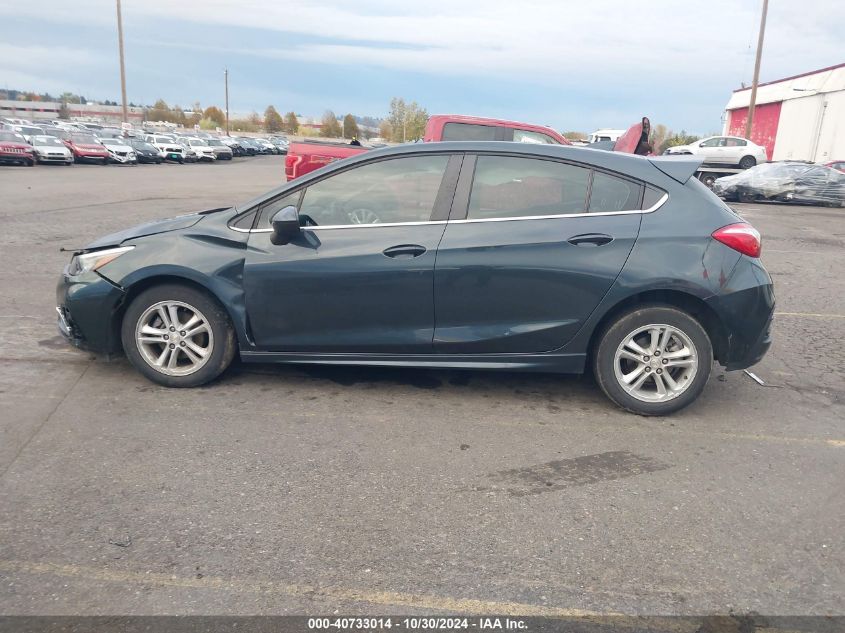 2018 Chevrolet Cruze Lt Auto VIN: 3G1BE6SM6JS641721 Lot: 40733014