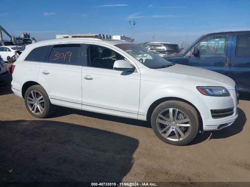 2015 Audi Q7 3.0T Premium VIN: WA1LGAFE9FD029302 Lot: 40733019