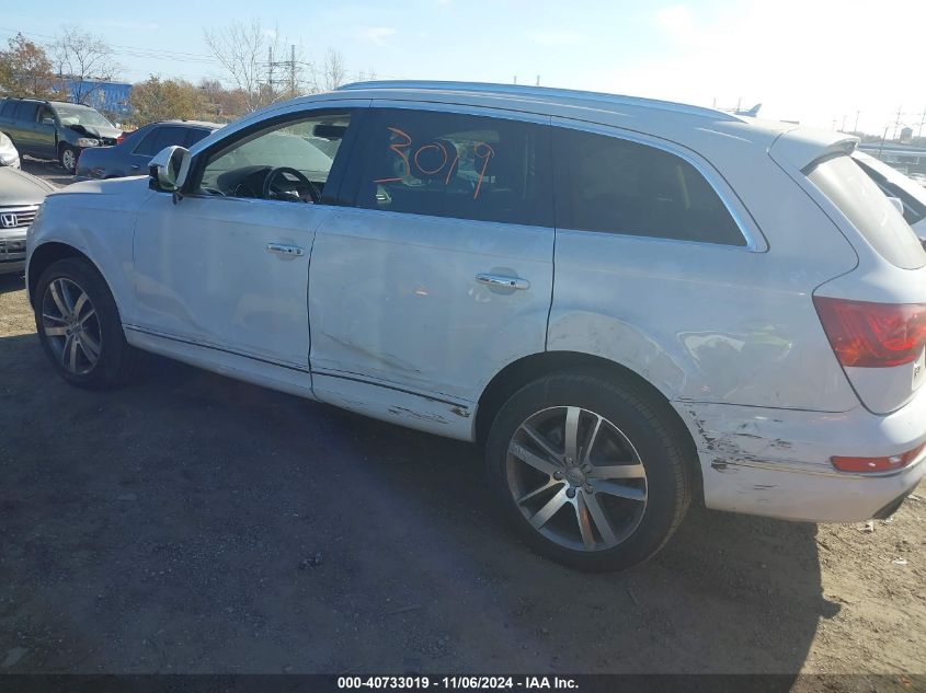 2015 Audi Q7 3.0T Premium VIN: WA1LGAFE9FD029302 Lot: 40733019