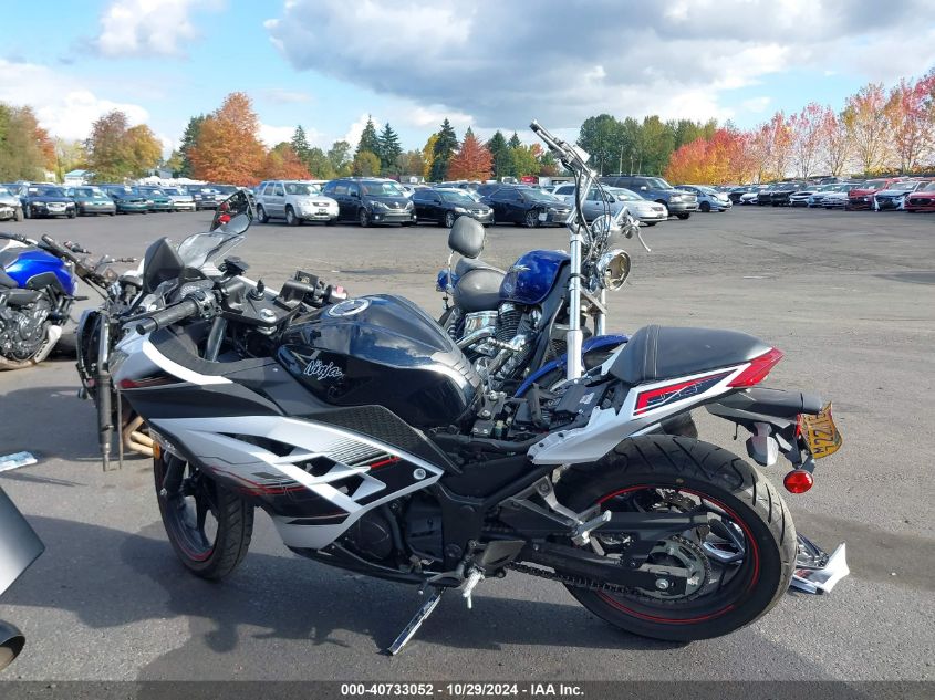 2014 Kawasaki Ex300 B VIN: JKAEX8B1XEA005109 Lot: 40733052