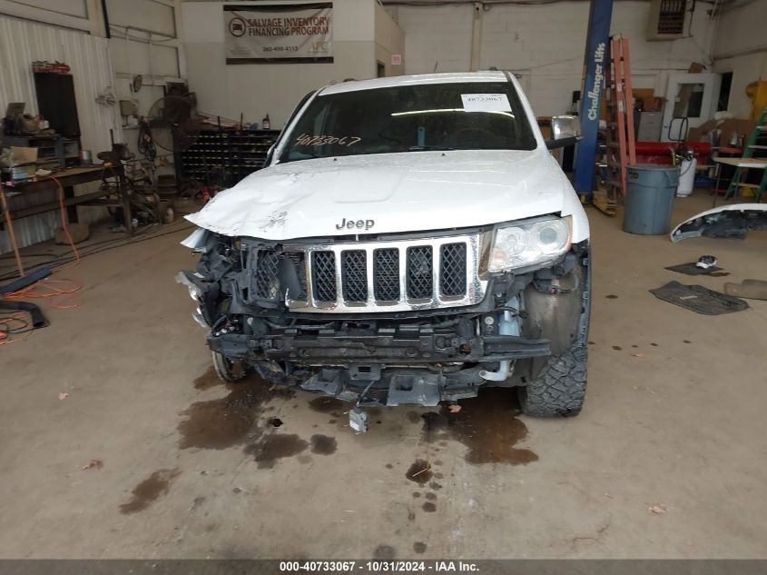 2013 Jeep Grand Cherokee Overland VIN: 1C4RJFCG6DC606956 Lot: 40733067