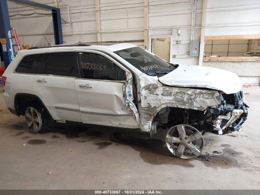 2013 Jeep Grand Cherokee Overland VIN: 1C4RJFCG6DC606956 Lot: 40733067