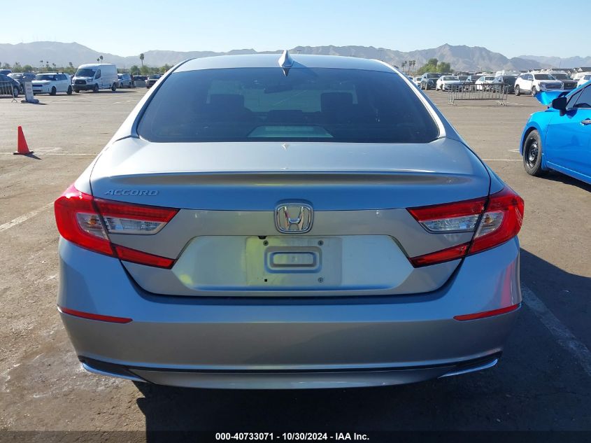 2018 Honda Accord Lx VIN: 1HGCV1F11JA194815 Lot: 40733071