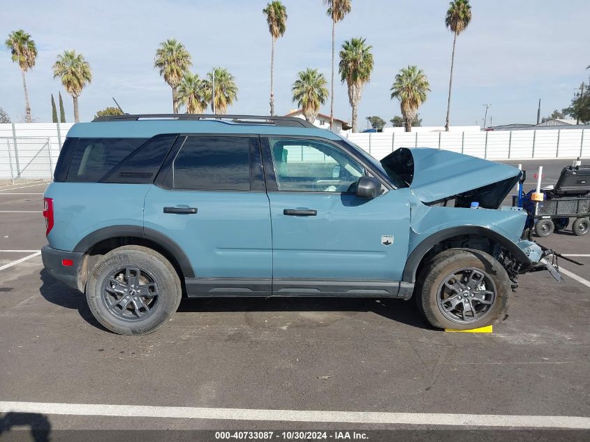 2023 Ford Bronco Sport Big Bend VIN: 3FMCR9B62PRD40829 Lot: 40733087