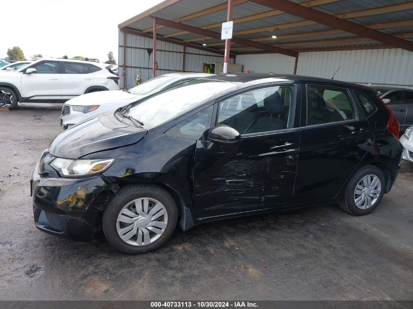 2016 Honda Fit Lx VIN: JHMGK5H53GS001713 Lot: 40733113