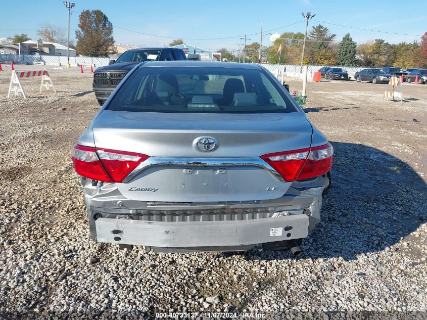 2017 Toyota Camry Le VIN: 4T1BF1FK4HU370566 Lot: 40733137