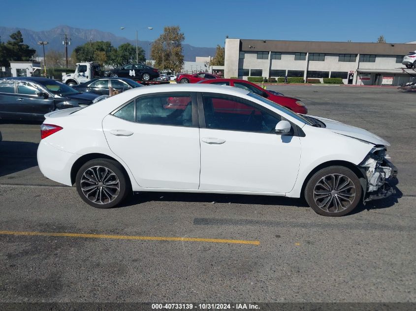 2016 Toyota Corolla S Plus VIN: 5YFBURHE6GP546318 Lot: 40733139