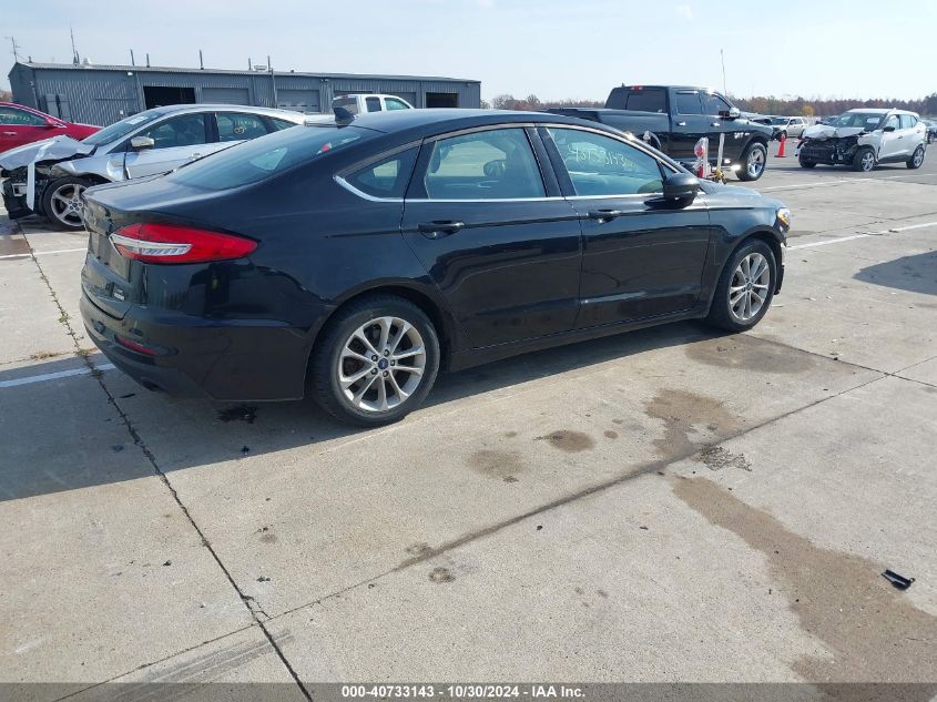 VIN 3FA6P0HD5LR166571 2020 Ford Fusion, SE no.4