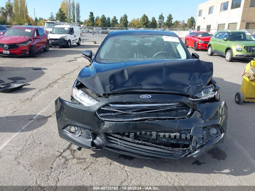 2016 Ford Fusion Se VIN: 3FA6P0H91GR257564 Lot: 40733162