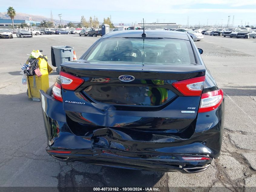 2016 Ford Fusion Se VIN: 3FA6P0H91GR257564 Lot: 40733162