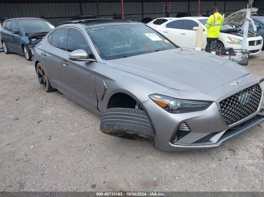 VIN KMTG34LE2MU074315 2021 GENESIS G70 no.1