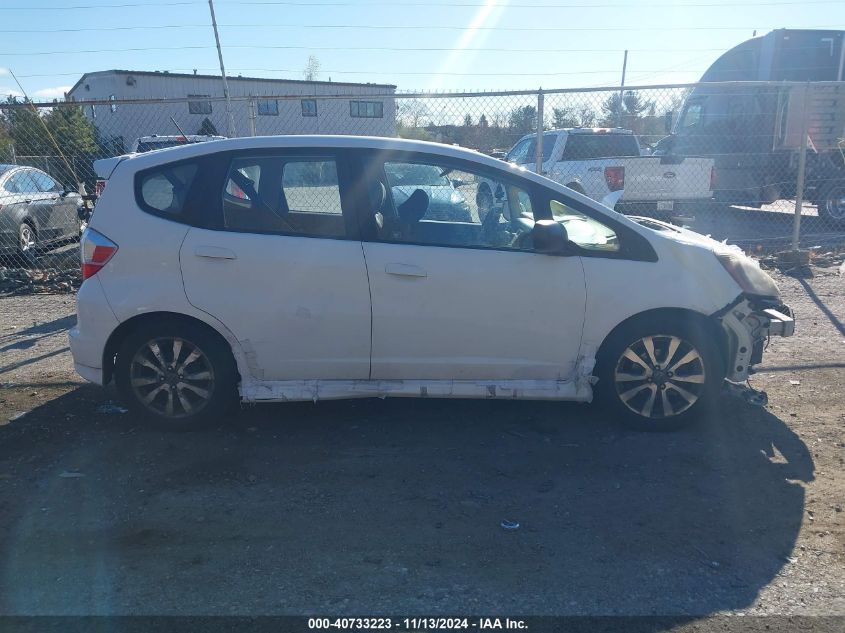 2013 Honda Fit Sport VIN: JHMGE8H51DC072326 Lot: 40733223