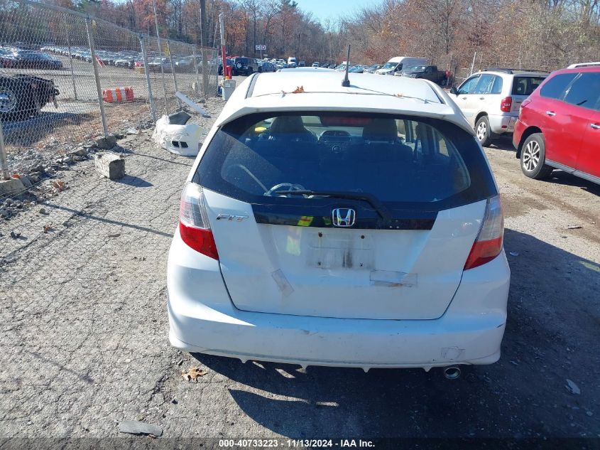 2013 Honda Fit Sport VIN: JHMGE8H51DC072326 Lot: 40733223