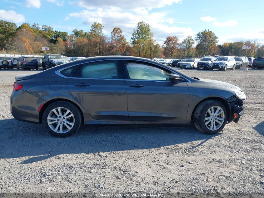 2016 Chrysler 200 Limited VIN: 1C3CCCAB5GN164416 Lot: 40733226