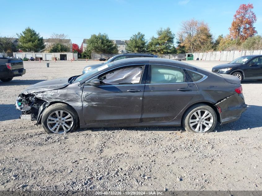 2016 Chrysler 200 Limited VIN: 1C3CCCAB5GN164416 Lot: 40733226