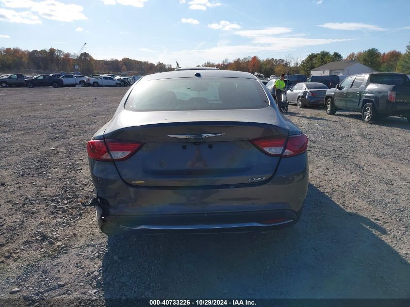 2016 Chrysler 200 Limited VIN: 1C3CCCAB5GN164416 Lot: 40733226