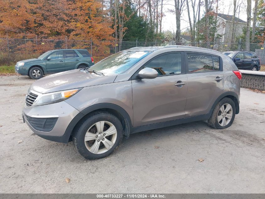 2011 Kia Sportage Lx VIN: KNDPBCA27B7042198 Lot: 40733227