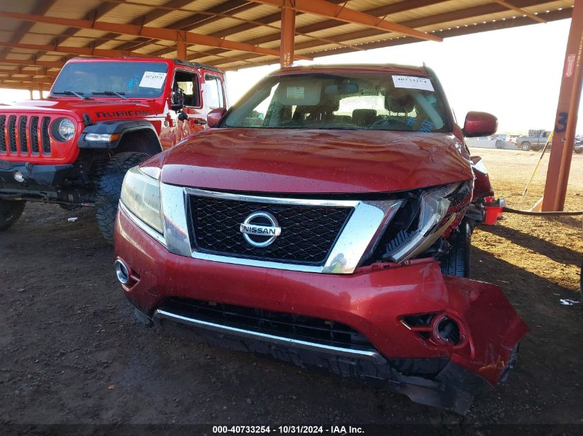 2016 Nissan Pathfinder Platinum/S/Sl/Sv VIN: 5N1AR2MN0GC639110 Lot: 40733254