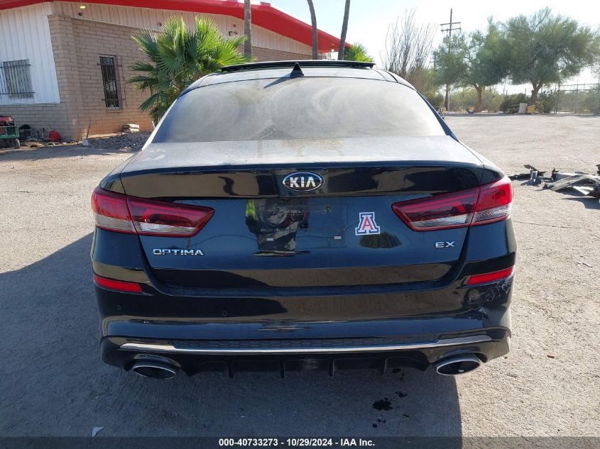 2019 Kia Optima Ex VIN: 5XXGU4L16KG304546 Lot: 40733273