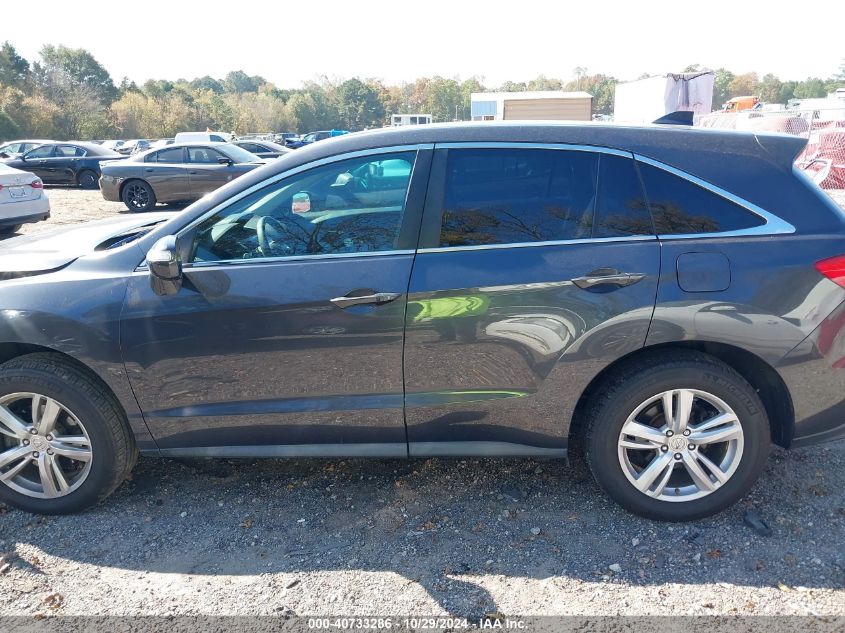 2015 Acura Rdx VIN: 5J8TB4H58FL012226 Lot: 40733286