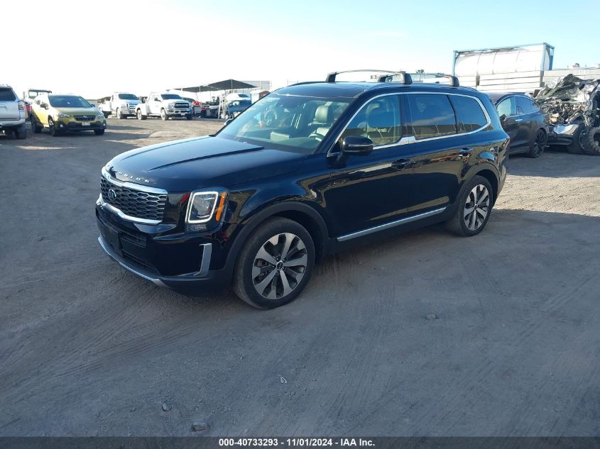 VIN 5XYP6DHC7MG139142 2021 KIA Telluride, S no.2