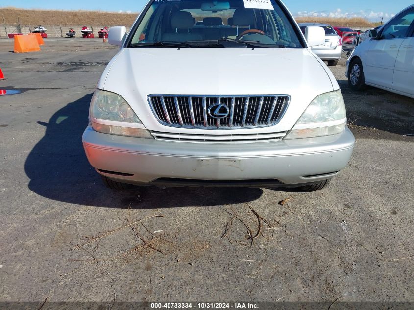 2002 Lexus Rx 300 VIN: JTJHF10U120252771 Lot: 40733334