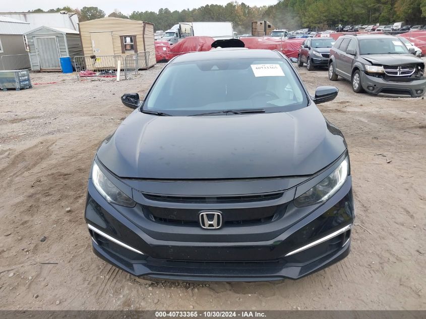 2019 Honda Civic Lx VIN: 2HGFC2F61KH589844 Lot: 40733365