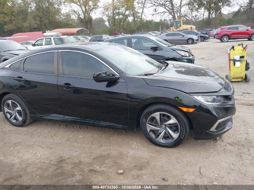 2019 Honda Civic Lx VIN: 2HGFC2F61KH589844 Lot: 40733365