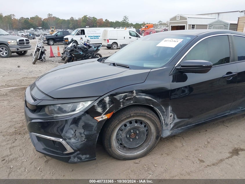 2019 HONDA CIVIC VIN: 2HGFC2F61KH589844